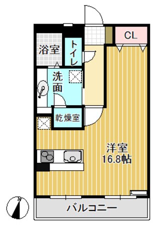 パルティール土屋の物件間取画像